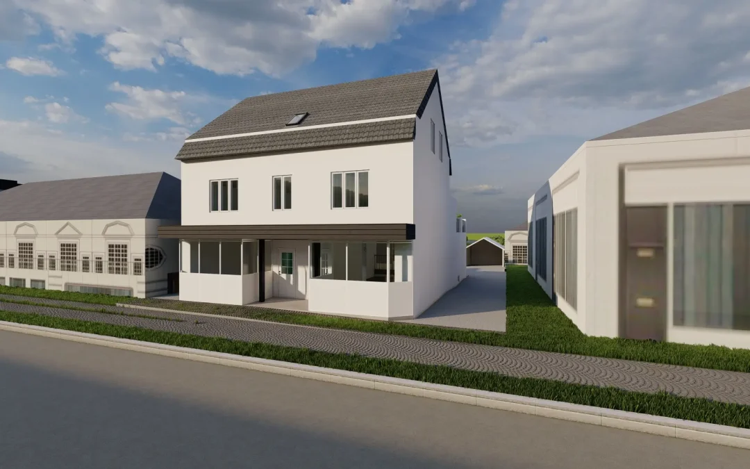 Lejligheder med butikker i stue-etagen