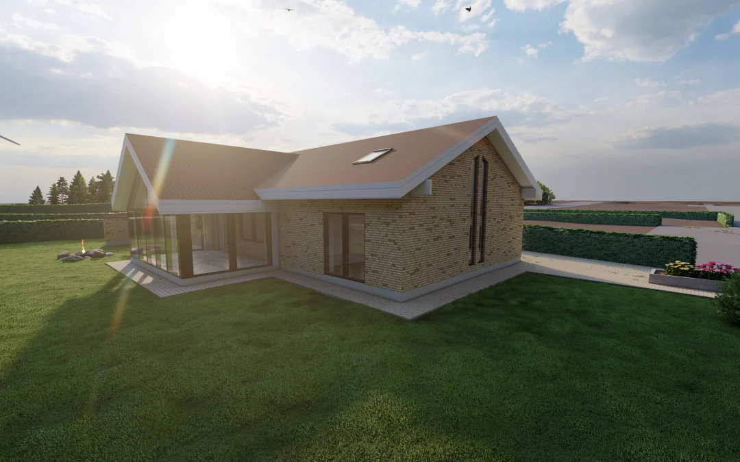 tilbygning til hovedhus